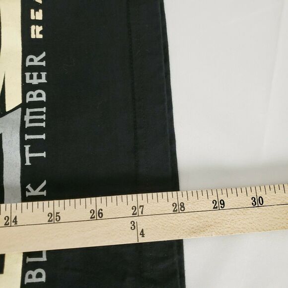 Bruce Lee Shirt Large Black Legend Dragon Black Timber - Picture 7 of 10